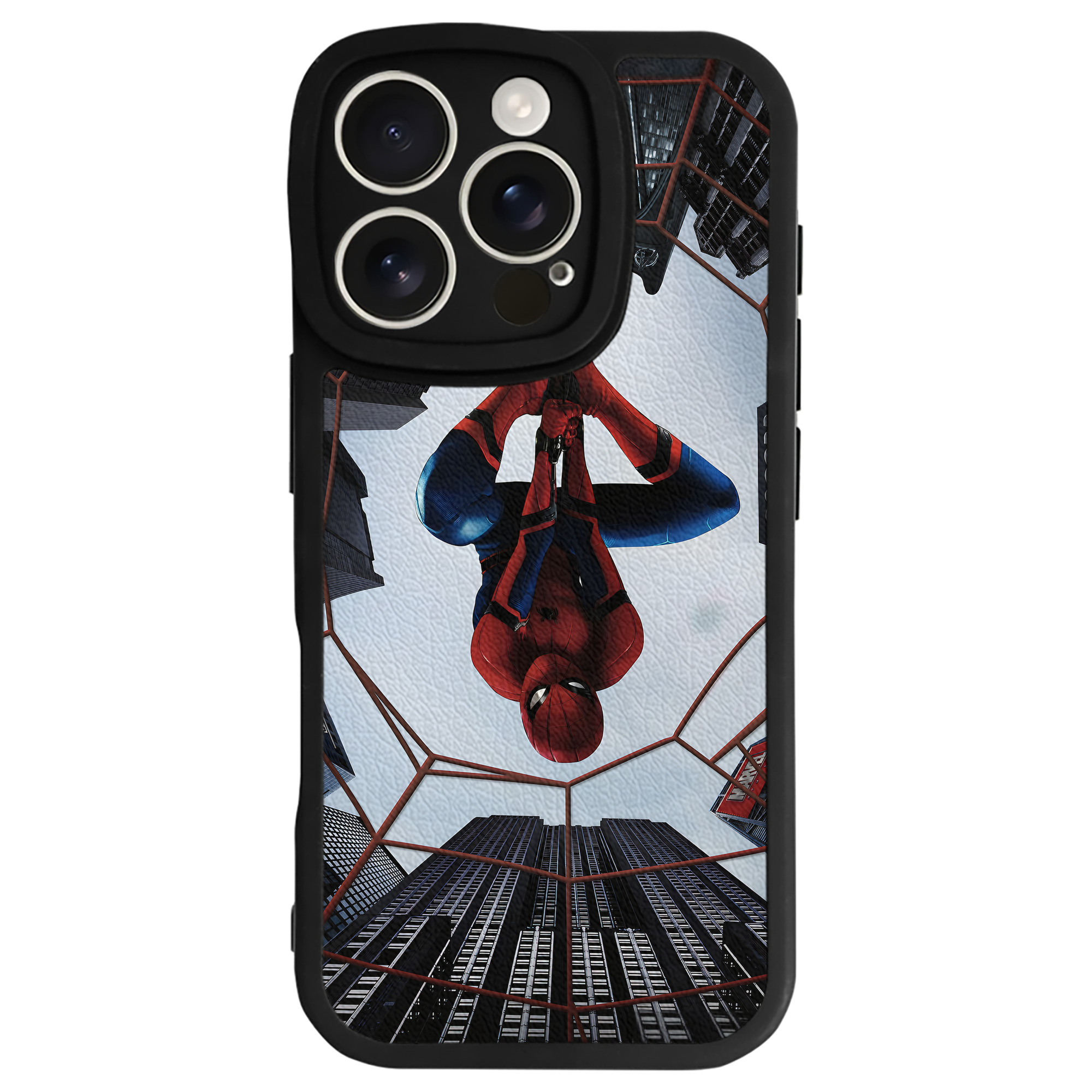 （画像用） アベンジャーズ The Avengers 【iPhone 16シリーズ対応】シリコンスマホケース（レザー調） 材質：シリコン